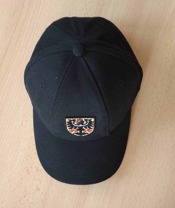 Kšiltovka černá se znakem Slezska